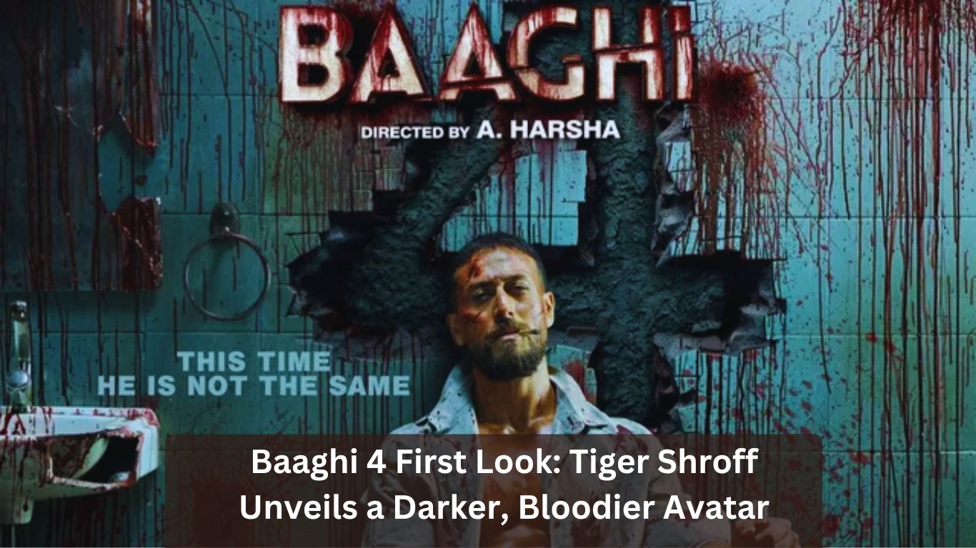 Baaghi 4 First Look: Tiger Shroff Unveils a Darker, Bloodier Avatar