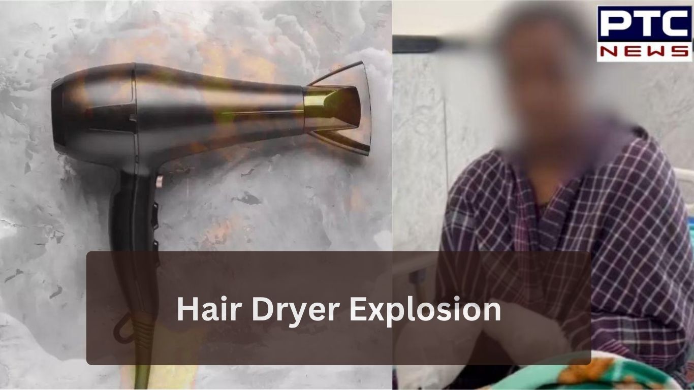 Hair Dryer Explosion