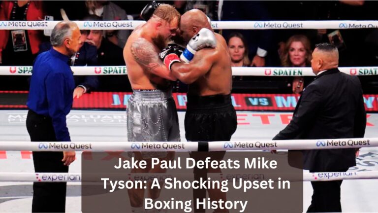 Jake Paul Defeats Mike Tyson: A Shocking Upset in Boxing History