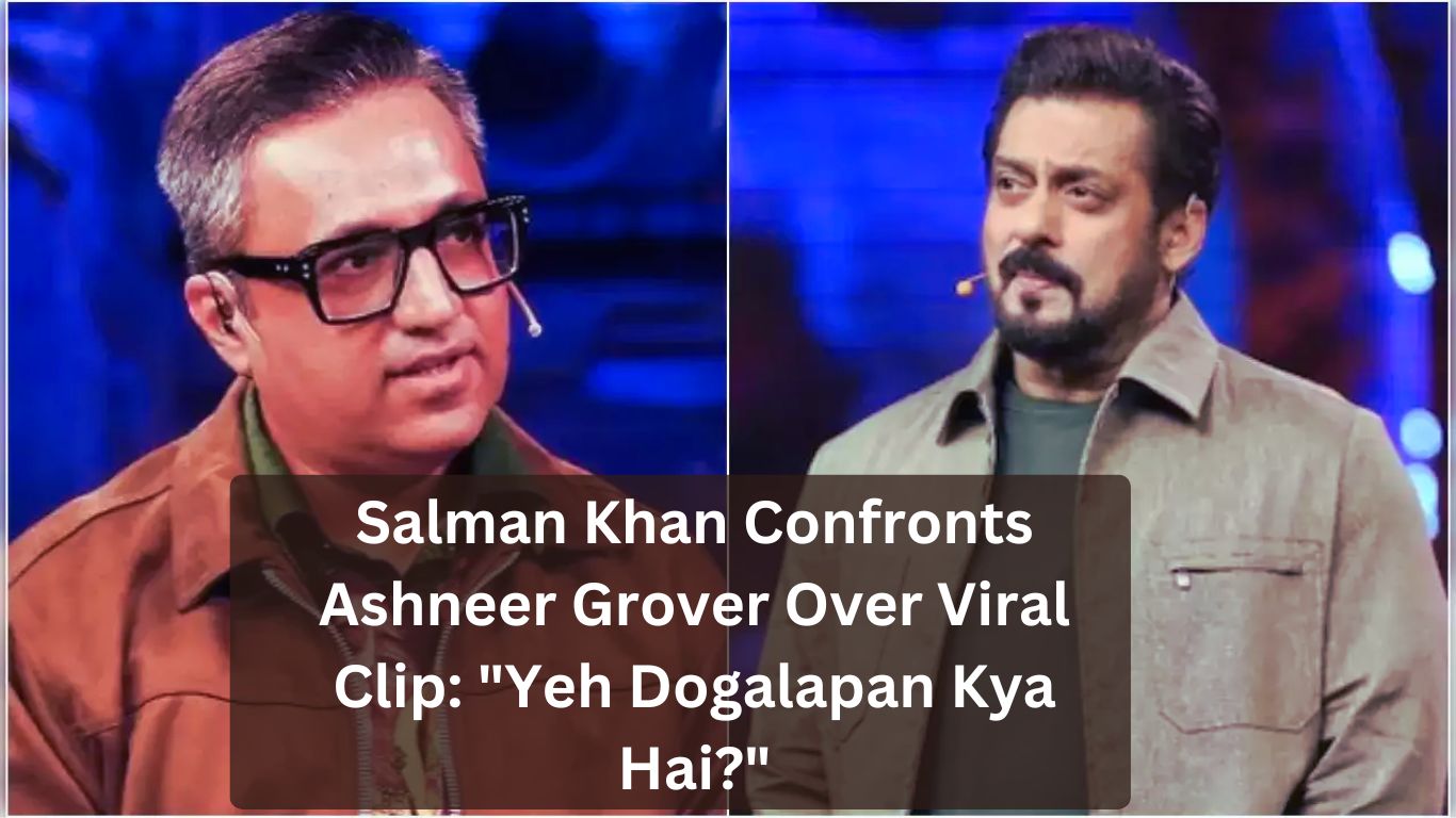 Salman Khan Confronts Ashneer Grover Over Viral Clip: "Yeh Dogalapan Kya Hai?"