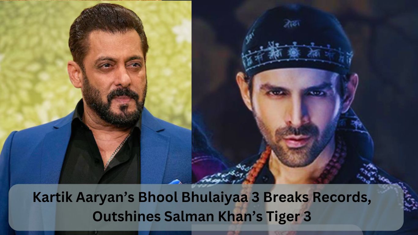 Kartik Aaryan’s Bhool Bhulaiyaa 3 Breaks Records, Outshines Salman Khan’s Tiger 3