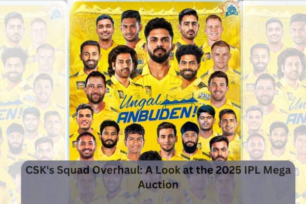 CSK's Squad Overhaul: A Look at the 2025 IPL Mega Auction