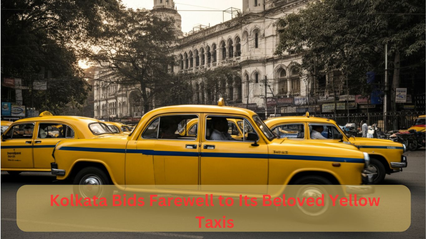 Kolkata Bids Farewell to Its Beloved Yellow Taxis