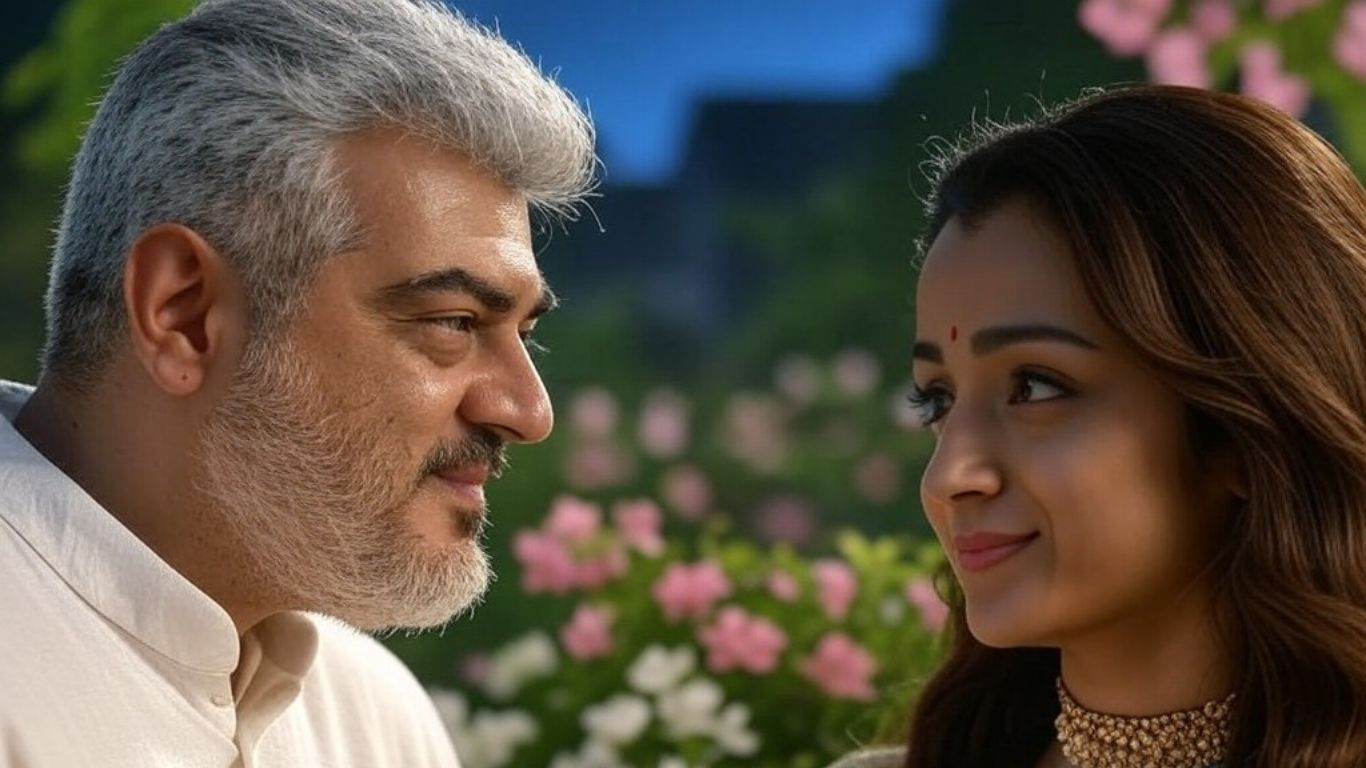 Ajith Kumar and Trisha Krishnan's 'Vidaamuyarchi' Drops First Song: A Mexican-Tamil Musical Fusion