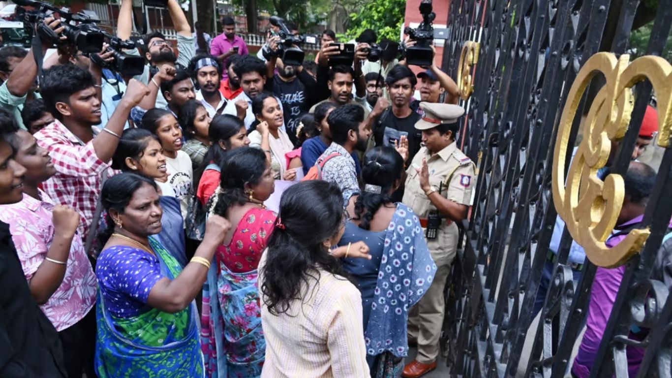 Anna University Sexual Assault Sparks Outrage and Political Tussle in Tamil Nadu