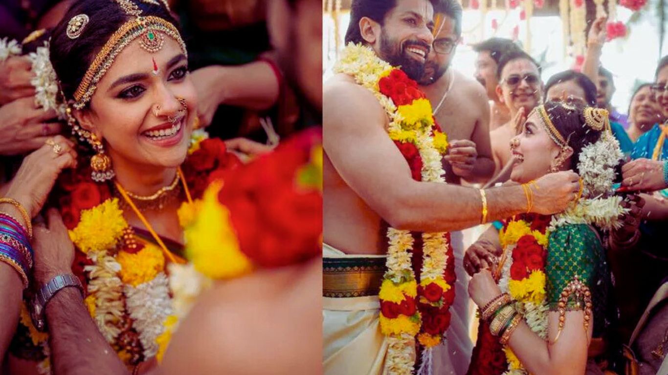 Keerthy Suresh Marries Antony Thattil in an Intimate Goa Ceremony