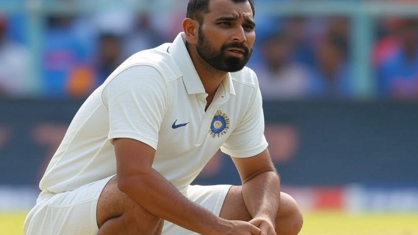 Mohammed Shami Ruled Out of Final Tests in Border-Gavaskar Trophy Due to Knee Swelling