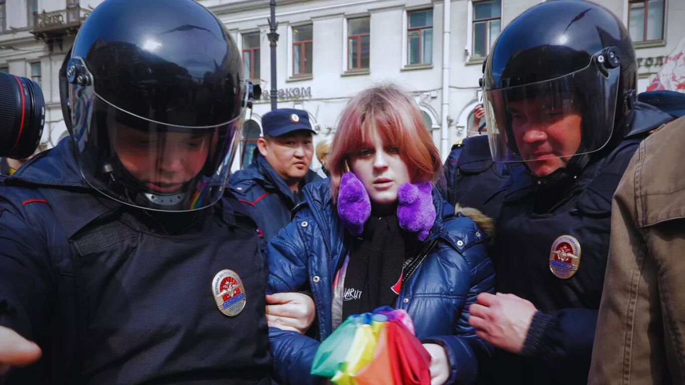 Russia Intensifies Crackdown on LGBTQ+ Community with Raids and Arrests