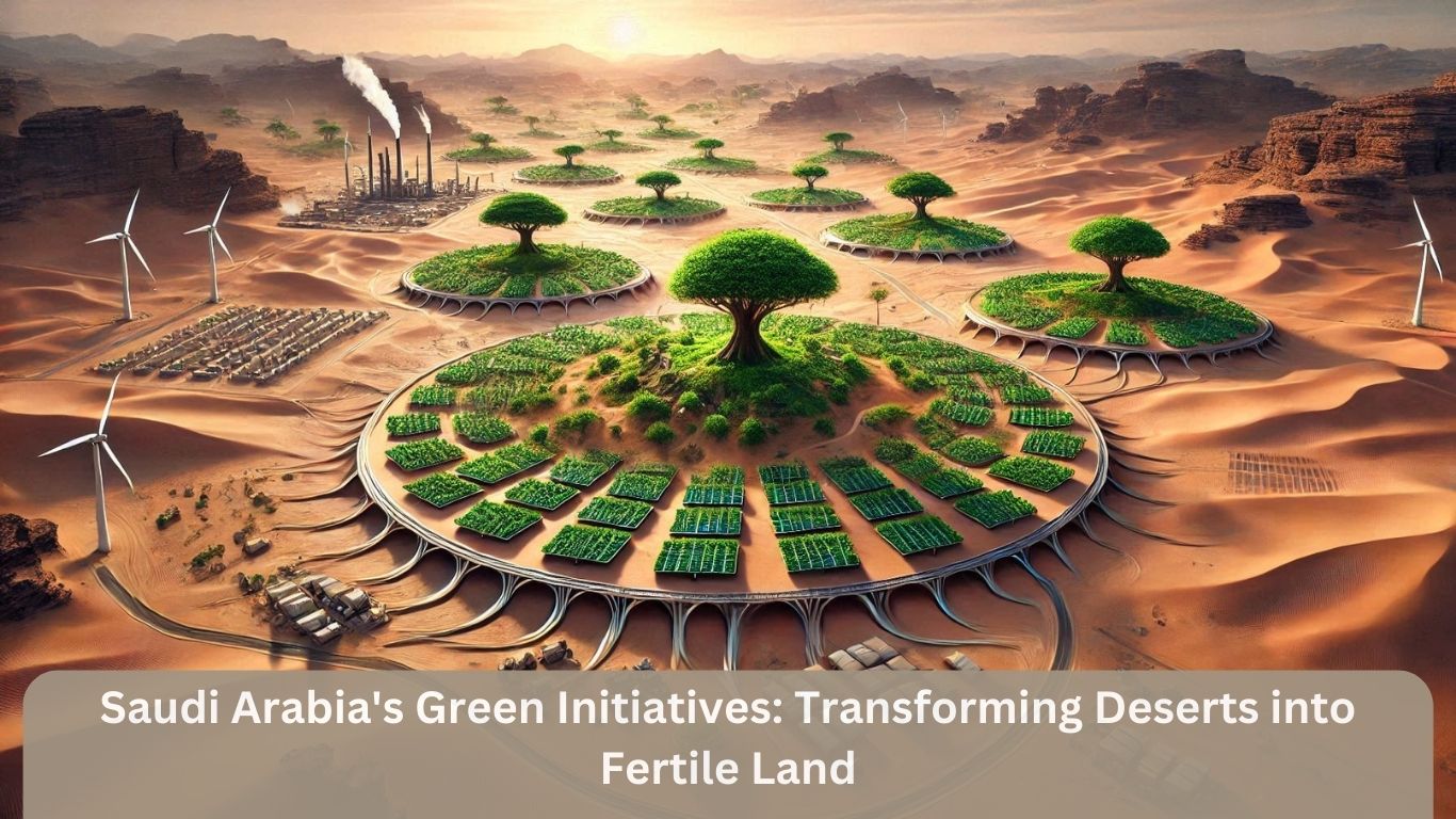 Saudi Arabia's Green Initiatives: Transforming Deserts into Fertile Land