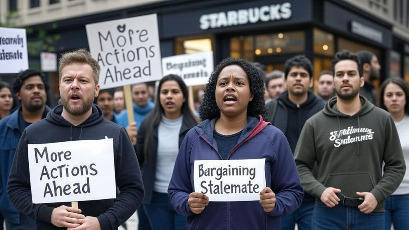 Starbucks Strike Ends: Unionized Workers Signal More Actions Ahead Amid Bargaining Stalemate