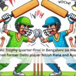 Syed Mushtaq Ali Trophy quarter-final in Bengaluru on Wednesday turned heated when former Delhi player Nitish Rana and Ayush Badoni