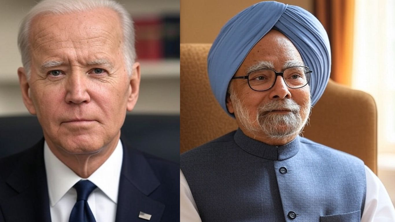 US President Joe Biden Expresses Condolences on the Passing of Former Indian Prime Minister Manmohan Singh