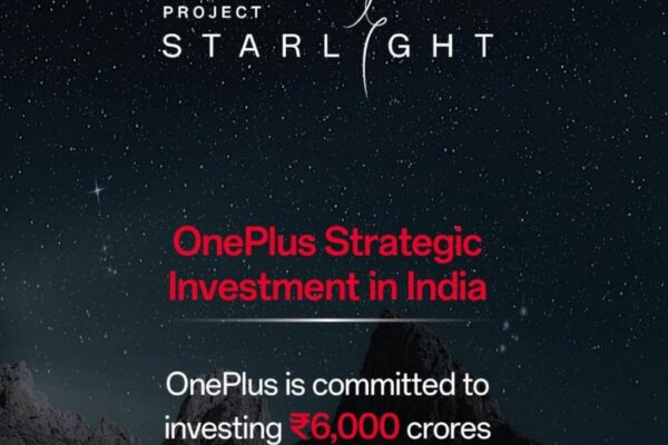 OnePlus to Invest ₹6,000 Crore in India with 'Project Starlight'