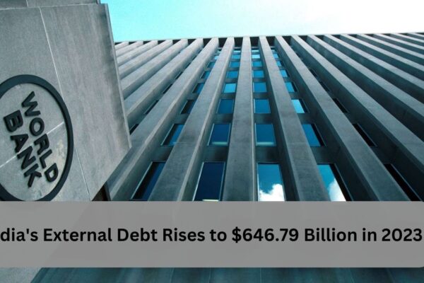 India's External Debt Rises to $646.79 Billion in 2023