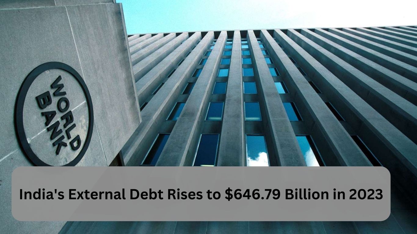 India's External Debt Rises to $646.79 Billion in 2023