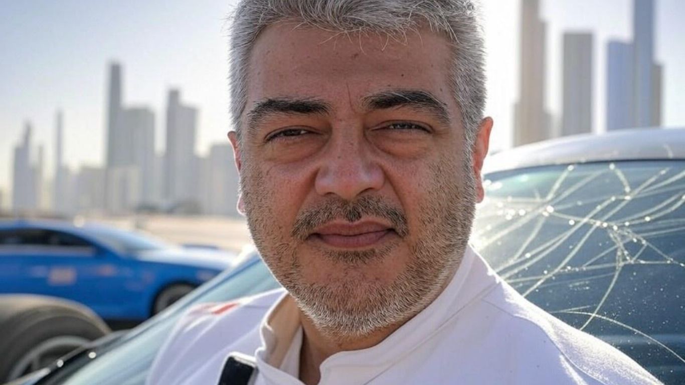 Ajith Kumar Faces Car Crash During Racing Practice in Dubai but Escapes Unharmed