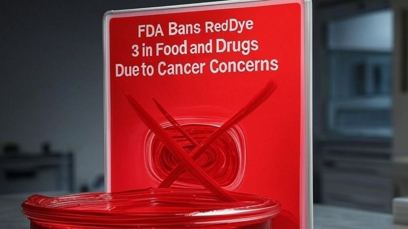 FDA Bans Red Dye 3 in Food and Drugs Due to Cancer Concerns