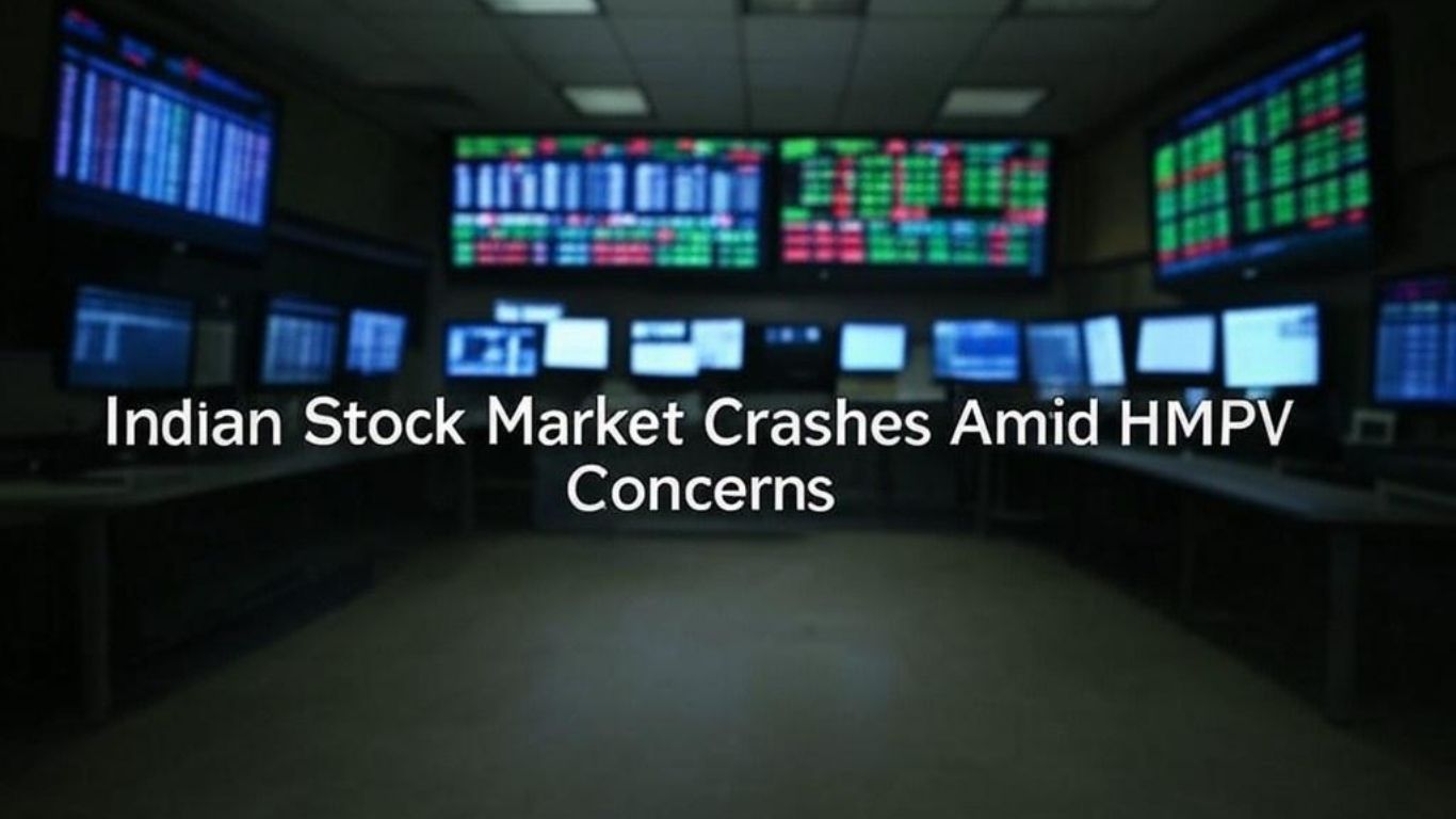 Indian Stock MarketIndian Stock Market Crashes Amid HMPV Concerns: Key Highlights and Outlook