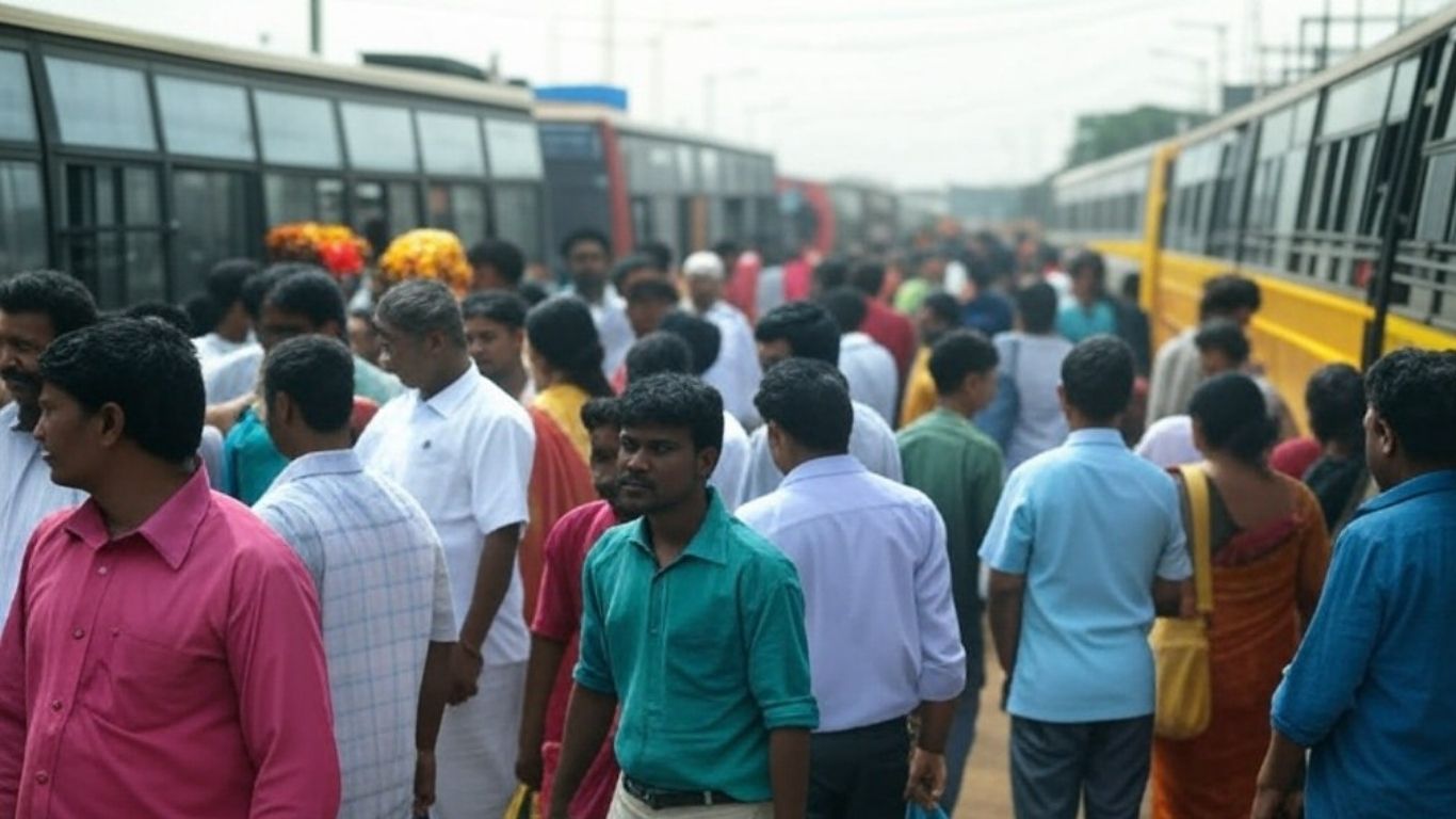 Massive Exodus for Pongal: Over Three Lakh Leave Chennai Amid Festive Bus Rush