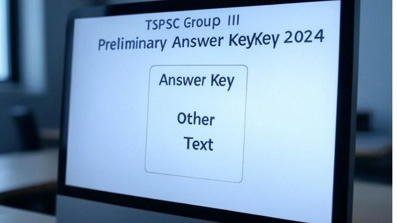 TSPSC Group III Preliminary Answer Key 2024 Released: Details and How to Raise Objections