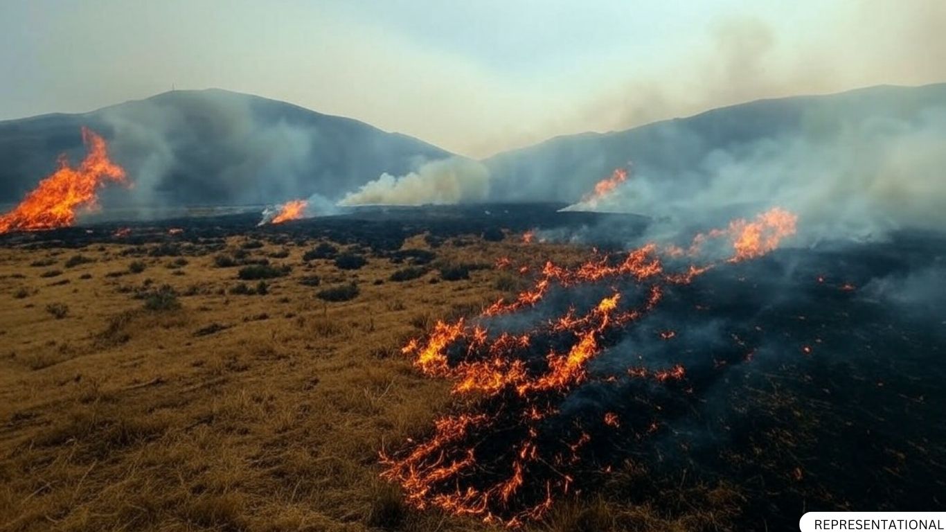 Two Brush Fires Erupt in Ventura County Amid Santa Ana Winds