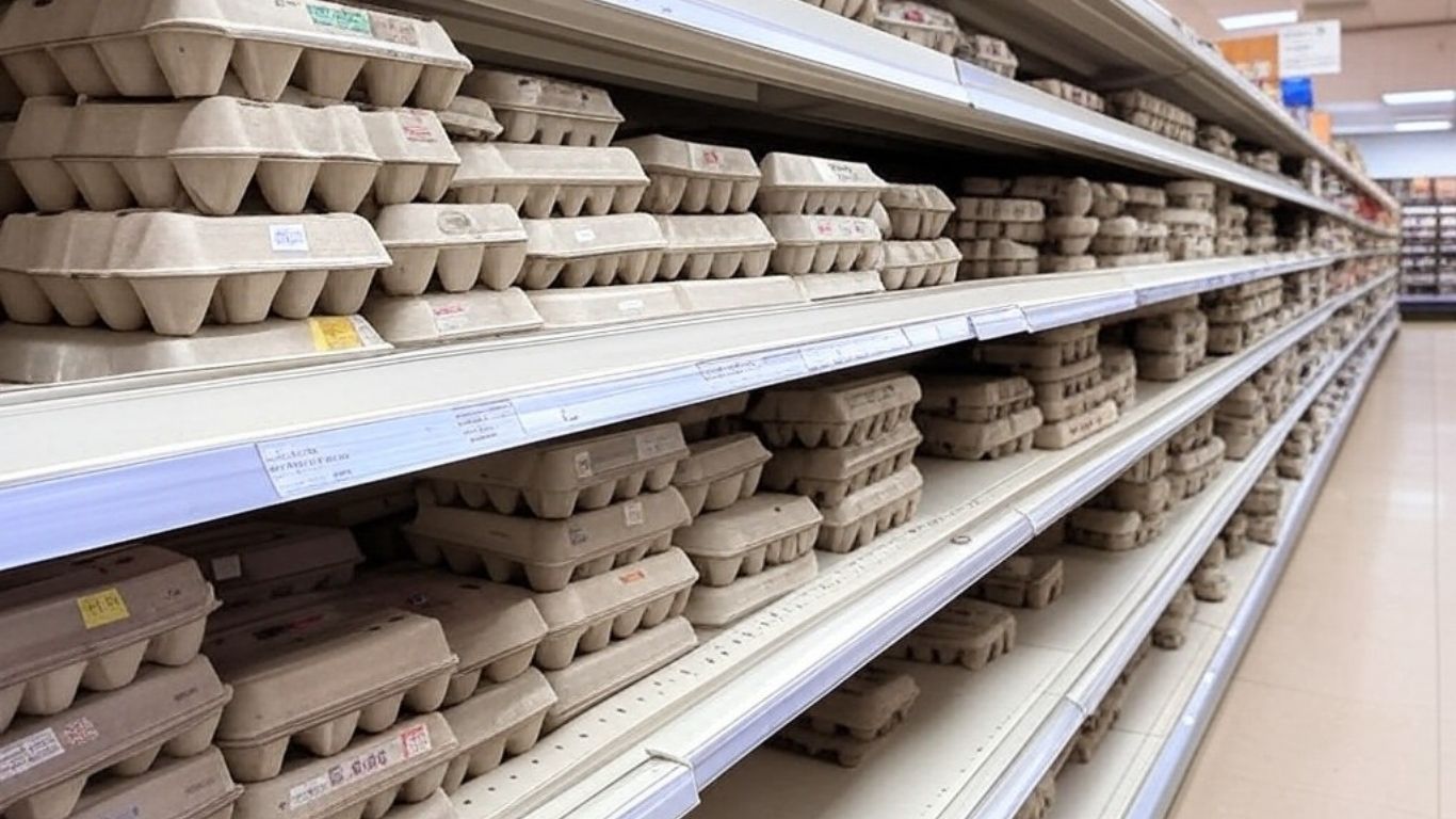 Why Are Egg Aisles Empty? Shortages and Price Hikes Amid Bird Flu Outbreak